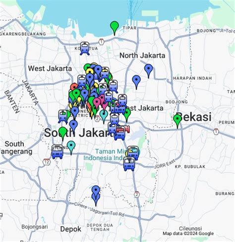 google maps jakarta barat